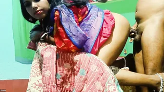 Village Aunty Sucking And Riding Her Stepson Thick Cock Loudly
