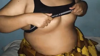 Office Aunty Rushing Home Horny And Desperate For Hard Sex