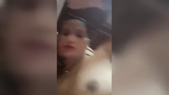 Village Aunty Exposing Herself Naked Taking Selfie Video At Home