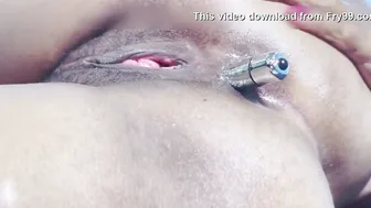 Horny Desi Aunty Stretching Her Big Ass With Toy At Home