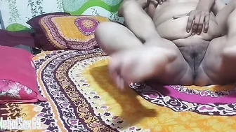 Chubby Desi Wife Riding Cock Bouncing Her Ass Fucking All Night