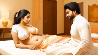 Hijabi Stepaunt Letting Him Pound Her Tight Pussy From Behind