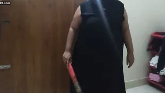 Desi Maid In Hijab Getting Seduced And Fucked By House Owner