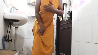 Horny Indian Milf Recording Herself Naked In Bathroom All Alone