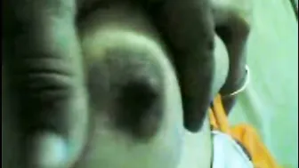 Desi Aunty Moaning While Hubby Squeezes Her Tits In Bedroom