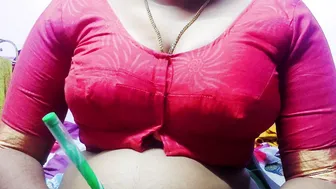 Curvy Indian Aunty Seducing Her Young Boy For Afternoon Fun