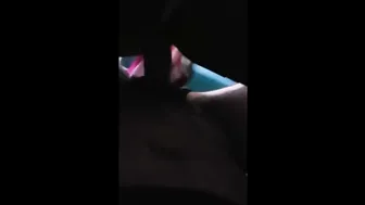 Aunty In Sari On Her Knees Giving Sloppy Wet Blowjob At Home