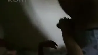 Married Aunty Sucking Neighbor's Cock Behind Closed Doors