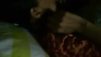 Married Aunty Sucking Neighbor's Cock Behind Closed Doors