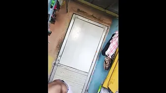 Slim Aunty Caught Bathing Alone Getting Naughty In Bathroom