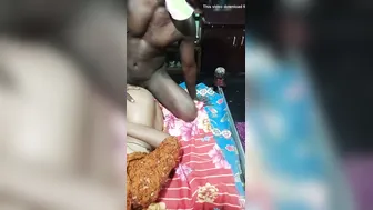 Tight Village Aunty Spreading Legs For Her Lover In Private