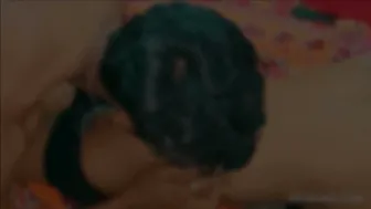 Massaging Desi Aunty Before Spreading Her Legs Wide For Action