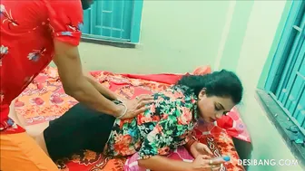 Massaging Desi Aunty Before Spreading Her Legs Wide For Action