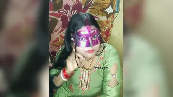 Hot Aunty Teasing And Playing Live On Cam For Her Neighbor