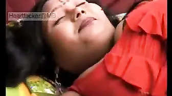 Horny Aunty Going Crazy Getting Satisfied Hard In Bed All Night