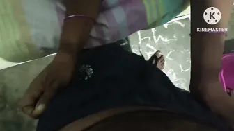 Desi Wife Giving Sloppy Blowjob To Her Man In Their Bedroom