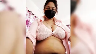 Telugu Aunty Stripping Naked On Webcam For Her Secret Lover