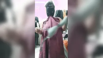 Catching My Aunty Changing Clothes Through The Bedroom Doorway