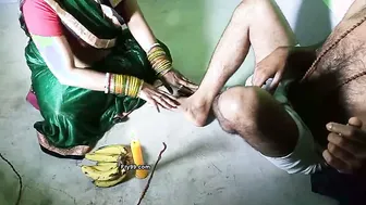 Horny Young Guy Fucking Mature Neighbor Aunty In Her Living Room