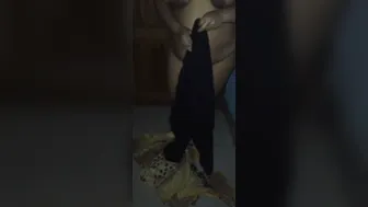 Neighbor Aunty Caught Washing Clothes Showing Her Thick Curves