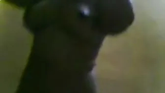 Aunty Giving Messy Blowjob To Neighbor Behind Closed Doors