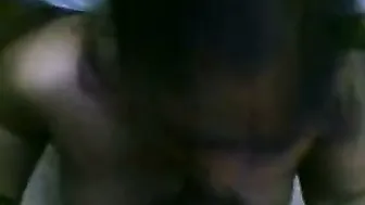 Aunty Giving Messy Blowjob To Neighbor Behind Closed Doors