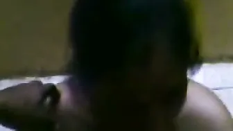 Aunty Giving Messy Blowjob To Neighbor Behind Closed Doors