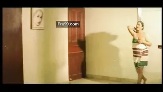 Busty Mature Aunty Fondling Her Huge Nipples On Hidden Camera