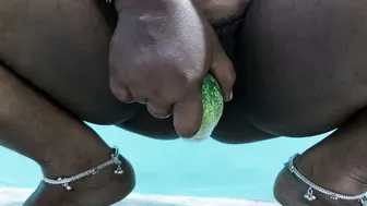 Tamil Aunty Caught Fingering Herself With Veggie In Kitchen