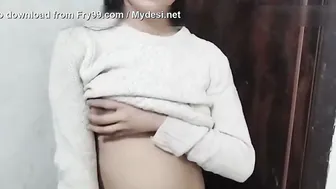 Delivery Boy Fucking Horny Aunty After She Invited Him Inside