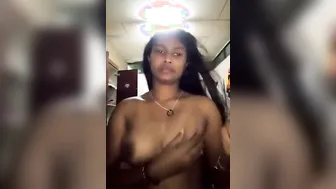 Desi Milf Stripping Down Pressing Her Big Boobs At Home Alone