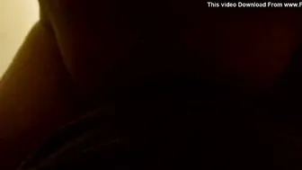 Horny Aunty Riding Her Man Hard Bouncing On His Cock Tonight