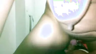 Horny Aunty Riding Her Man Hard Bouncing On His Cock Tonight