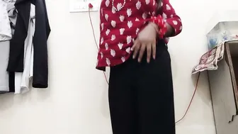 Aunty Fingering Her Wet Pussy And Squeezing Her Tits For Me