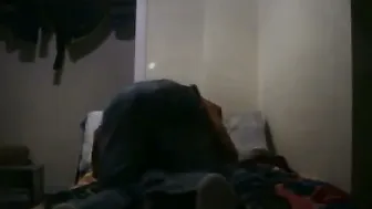 Chubby Aunty Having Hot Sex With Her Young Lover In Her Bedroom