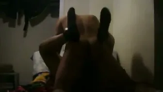 Chubby Aunty Having Hot Sex With Her Young Lover In Her Bedroom