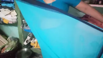 Indian Aunty Removing Saree Revealing Body Before Getting Fucked