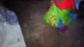 Housewife Getting Banged While Washing Clothes In Village Home