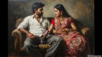 Horny Married Aunty Catching Servant Watching Her Gets Fucked Hard