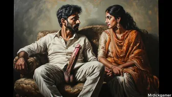 Horny Married Aunty Catching Servant Watching Her Gets Fucked Hard