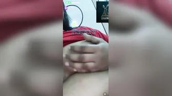 Desi Girl Stripping And Teasing On Live Video Call