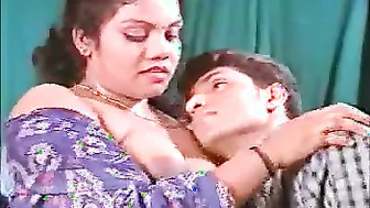 Horny Indian Auntie Getting Fucked Hard By Neighbor In Bedroom