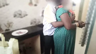 Married Aunty Fucking Neighbor While Husband Away At Work