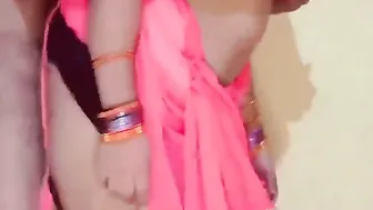 Aunty Getting Fucked Wearing Half Saree Moaning In Pleasure