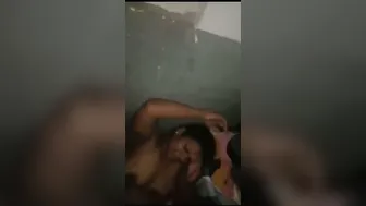 Desi Aunty Riding Her Young Lover Hard Until He Cums Inside