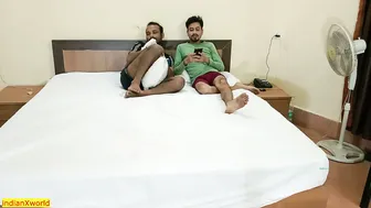 Hot Indian Aunty Enjoying Hardcore Threesome With Two Young Guys
