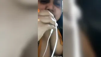 Chubby Desi Milf Stripping Naked Showing Off Her Curves On Camera