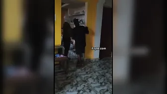 Bathing Aunty Caught And Fucked Hard By Two Strangers Together