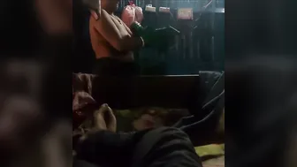Watching My Desi Auntie Changing Caught Her Fully Naked On Camera