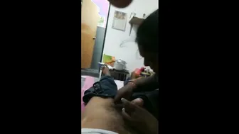 Tamil Milf Giving Passionate Blowjob To Her Man At Home Tonight